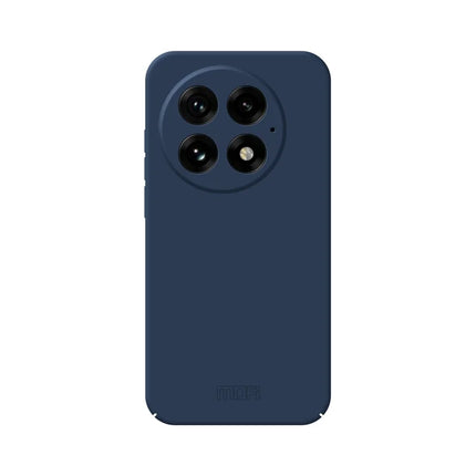 For OnePlus 13 MOFI JK Qin Series Skin-Touch Matte Phone Case Acrylic+TPU Shockproof Cover - Blue