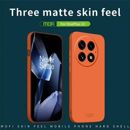 For OnePlus 13 MOFI JK Qin Series Skin-Touch Matte Phone Case Acrylic+TPU Shockproof Cover
