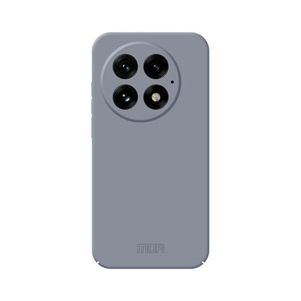 For OnePlus 13 MOFI JK Qin Series Skin-Touch Matte Phone Case Acrylic+TPU Shockproof Cover - Gray
