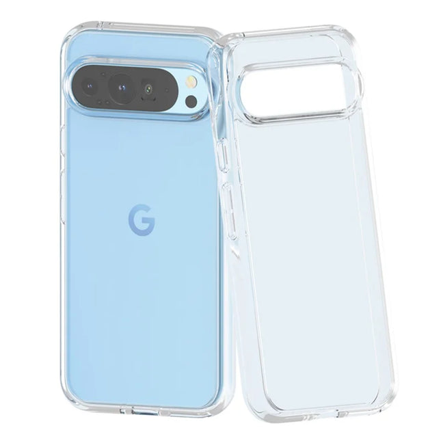 For Google Pixel 9 Pro XL Case PC + TPU Shockproof Clear Phone Cover