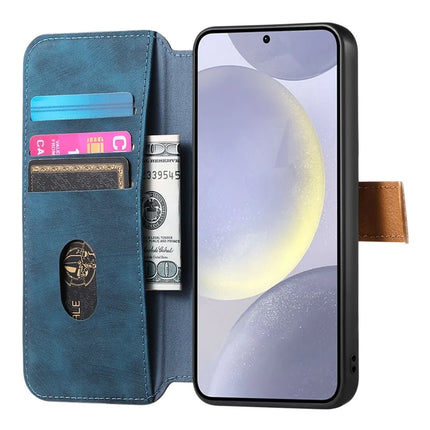 For Samsung Galaxy S23 FE Case Wallet Retro Leather Phone Cover with Wristband Kickstand