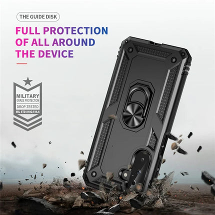 For Samsung Galaxy A26 5G Case PC + TPU Phone Cover with Rotary Ring Kickstand