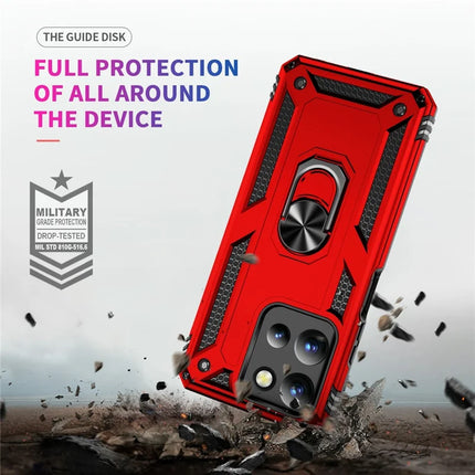 For Motorola Moto G 5G (2025) Case PC + TPU Phone Cover with Rotary Ring Kickstand
