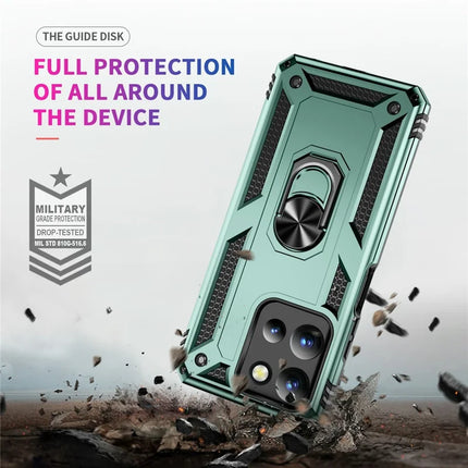 For Motorola Moto G 5G (2025) Case PC + TPU Phone Cover with Rotary Ring Kickstand