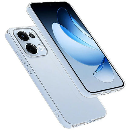 For Oppo Reno13 5G (Global) Clear Phone Case Ultra-Thin Flexible TPU Back Cover