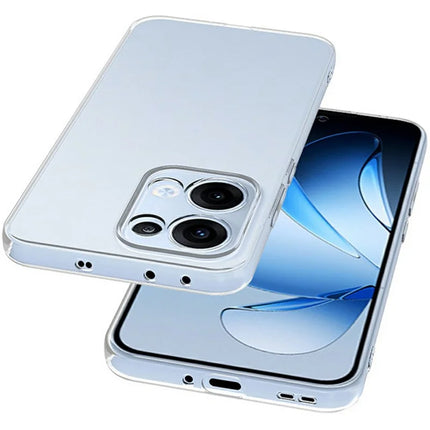 For Oppo Reno13 5G (Global) Clear Phone Case Ultra-Thin Flexible TPU Back Cover