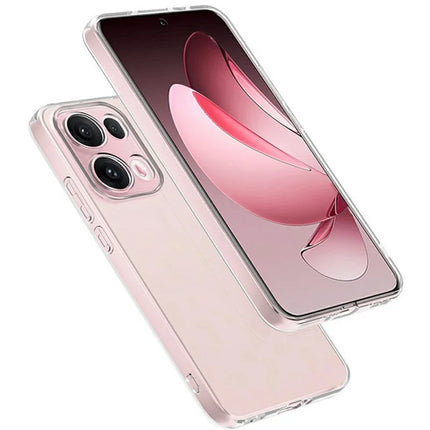 For Oppo Reno13 Pro 5G Clear Phone Case Ultra-Thin Flexible TPU Back Cover