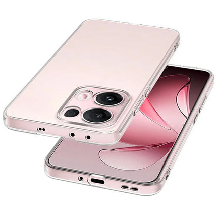 For Oppo Reno13 Pro 5G Clear Phone Case Ultra-Thin Flexible TPU Back Cover