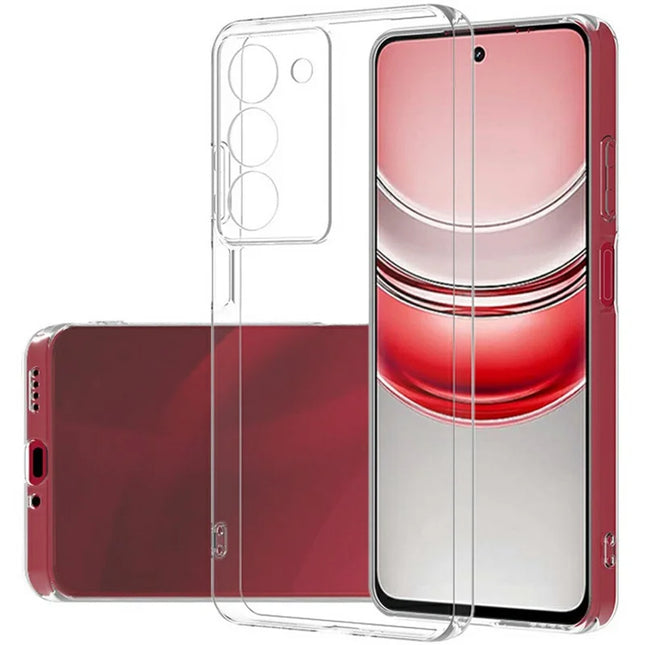 For Realme 14x 5G Clear Phone Case Ultra-Thin Flexible TPU Back Cover