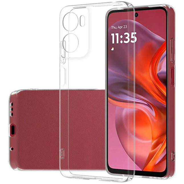 For Motorola Moto G05 4G / E15 4G Clear Phone Case Ultra-Thin Flexible TPU Back Cover