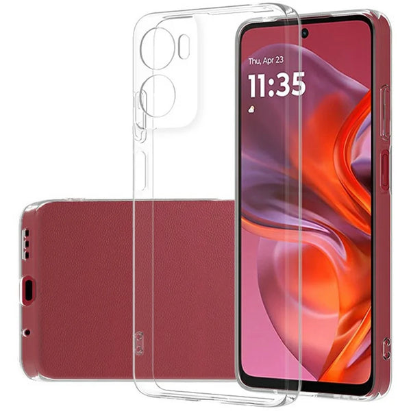 ShopCaseCart Slim Lightweight Motorola Moto G05 4G / E15 4G Clear Phone Protective cover Ultra-Thin Flexible TPU Back Guard