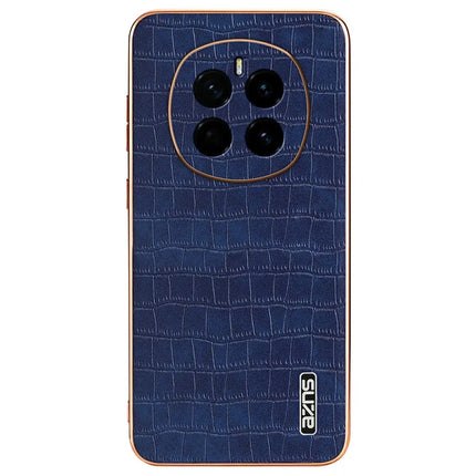 AZNS For Honor Magic7 5G Case Electroplating Crocodile Texture PU + TPU Phone Cover
