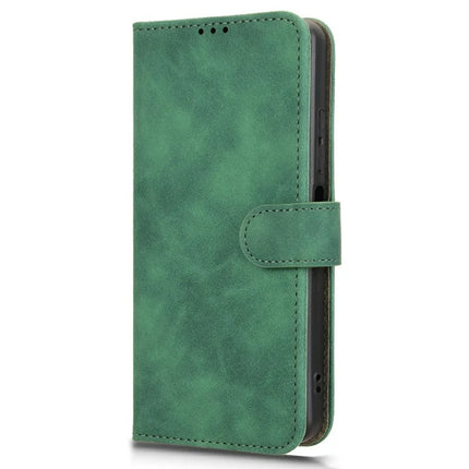 For Oukitel C58 Leather Case Skin Feel Anti Drop Wallet Flip Phone Cover