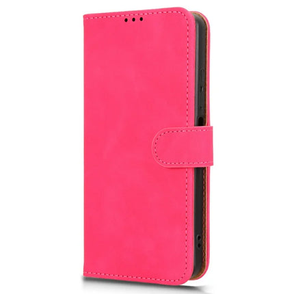 For Oukitel C58 Leather Case Skin Feel Anti Drop Wallet Flip Phone Cover