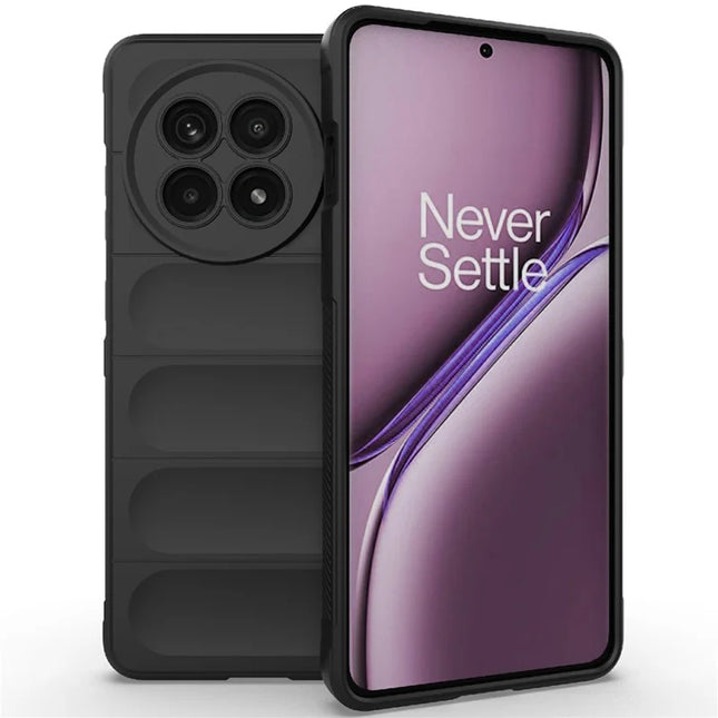 Phone Case For OnePlus 13R 5G  /  Ace 5 5G  /  Ace 5 Pro 5G Anti-Drop Soft TPU Rugged Back Cover - Black