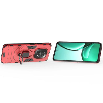 For Realme V60 5G Case PC + TPU Protective Phone Cover with Ring Kickstand