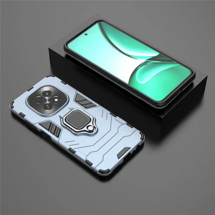 For Realme V60 5G Case PC + TPU Protective Phone Cover with Ring Kickstand