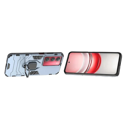 For Realme V60 Pro Case PC + TPU Protective Phone Cover with Ring Kickstand