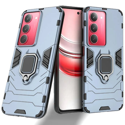 For Realme V60 Pro Case PC + TPU Protective Phone Cover with Ring Kickstand