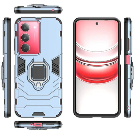 For Realme V60 Pro Case PC + TPU Protective Phone Cover with Ring Kickstand