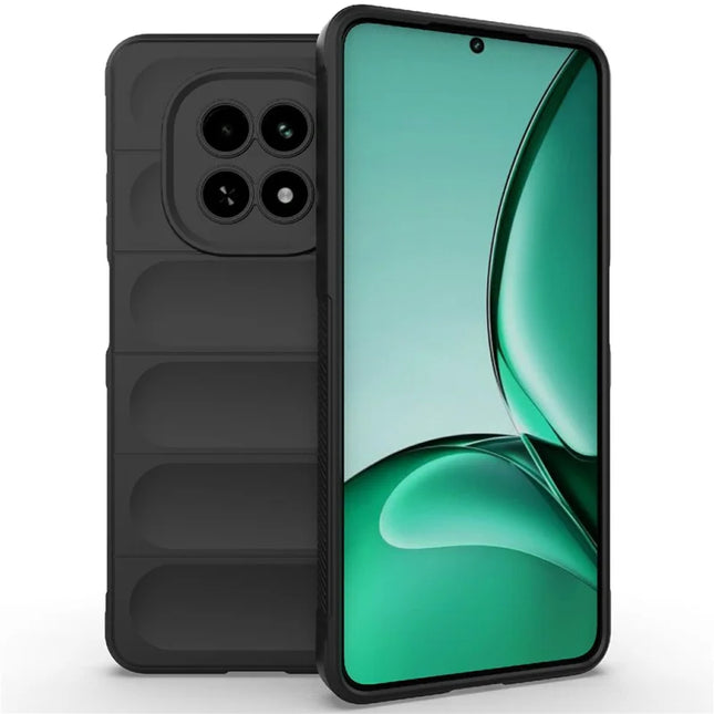 For Realme V60 5G / V60s 5G Case Anti-Drop Soft TPU Rugged Phone Back Cover - Black