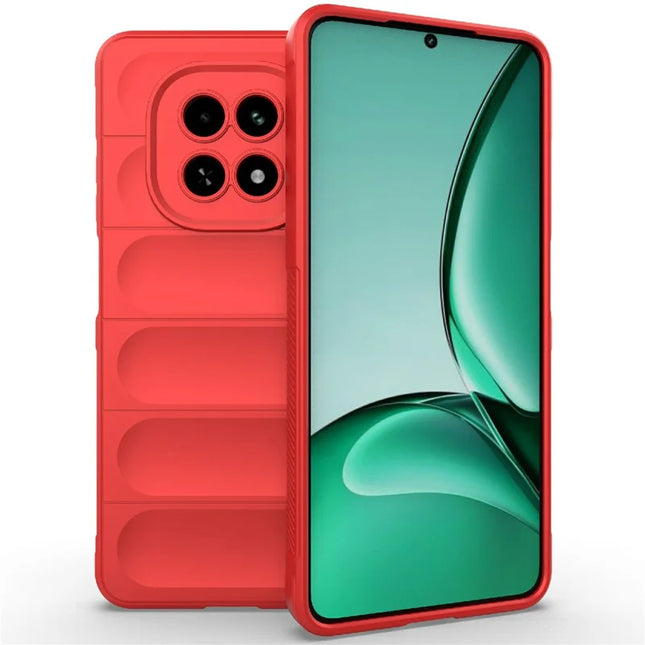 For Realme V60 5G / V60s 5G Case Anti-Drop Soft TPU Rugged Phone Back Cover - Red