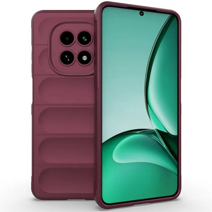 For Realme V60 5G / V60s 5G Case Anti-Drop Soft TPU Rugged Phone Back Cover - Wine Red