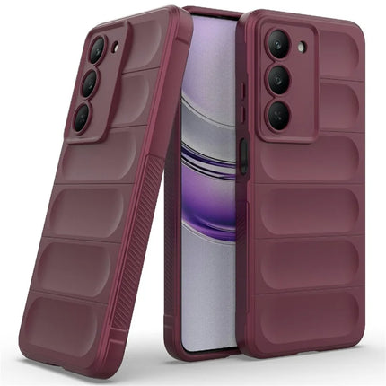 For Realme V60 Pro / 14x 5G Case Anti-Drop Soft TPU Rugged Phone Back Cover