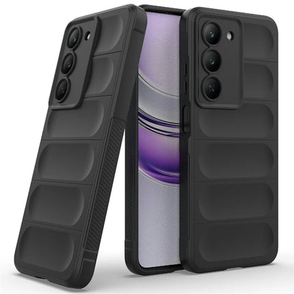 For Realme V60 Pro / 14x 5G Case Anti-Drop Soft TPU Rugged Phone Back Cover