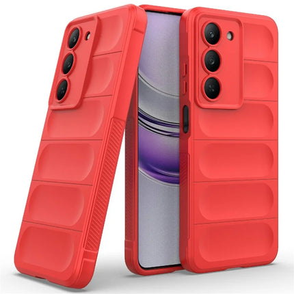 For Realme V60 Pro / 14x 5G Case Anti-Drop Soft TPU Rugged Phone Back Cover