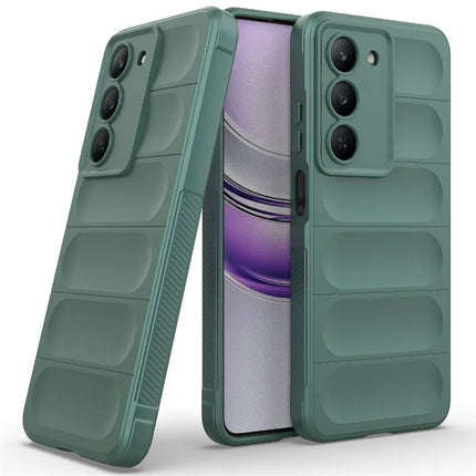 For Realme V60 Pro / 14x 5G Case Anti-Drop Soft TPU Rugged Phone Back Cover