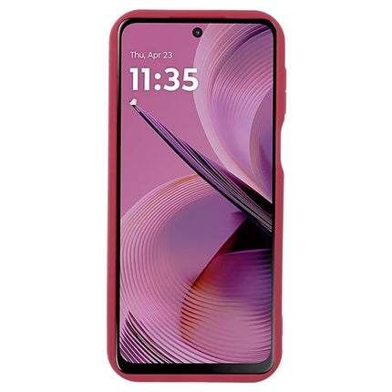 For Motorola Moto G55 5G Case Grooved Design TPU Anti Slip Phone Cover
