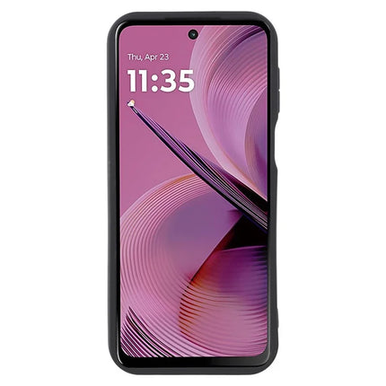 For Motorola Moto G55 5G Case Grooved Design TPU Anti Slip Phone Cover