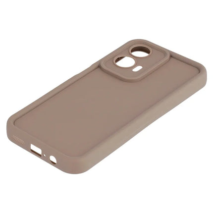 For Motorola Moto G35 5G Case Grooved Design TPU Anti-Slip Phone Cover