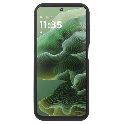 For Motorola Moto G35 5G Case Grooved Design TPU Anti-Slip Phone Cover