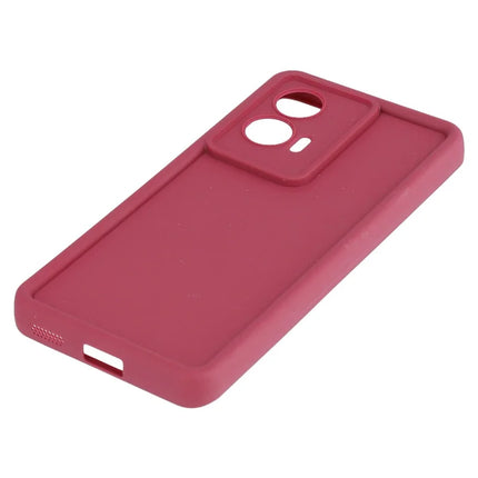 For Motorola Edge 50 Fusion 5G Case Grooved Design TPU Anti-Slip Phone Cover