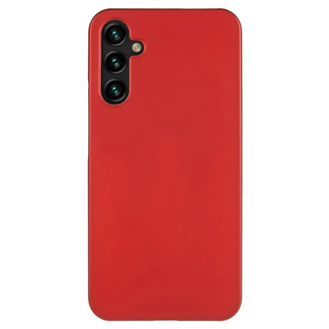 For Samsung Galaxy A56 5G Case Hard PC Frosted Minimalist Phone Cover - Red