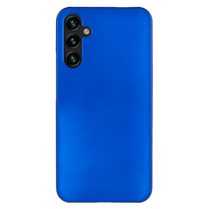 For Samsung Galaxy A56 5G Case Hard PC Frosted Minimalist Phone Cover - Blue