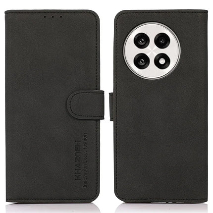 KHAZNEH For OnePlus Ace 5 Pro 5G / Ace 5 5G / 13R 5G Stand Case PU Leather Wallet Phone Cover - Black
