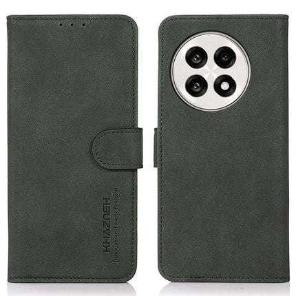 KHAZNEH For OnePlus Ace 5 Pro 5G / Ace 5 5G / 13R 5G Stand Case PU Leather Wallet Phone Cover - Green