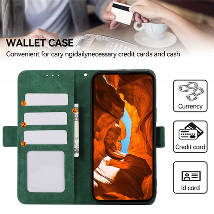 ABEEL Phone Cover for OnePlus 13R 5G  /  Ace 5 5G  /  5 Pro 5G Case PU Leather Folio Stand View RFID Blocking