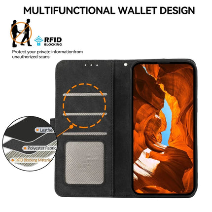 ABEEL Leather Case For OnePlus 13R 5G  /  Ace 5 5G  /  Ace 5 Pro 5G Color Splicing Flip Phone Cover RFID Blocking