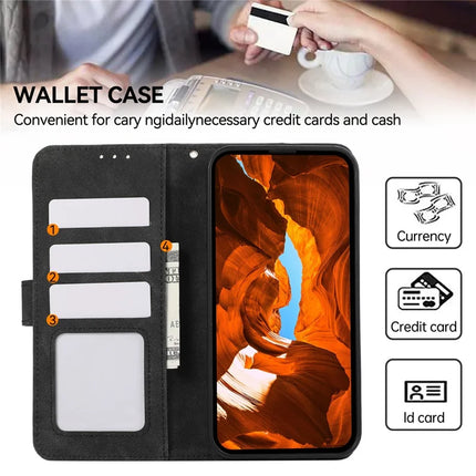 ABEEL Leather Case For OnePlus 13R 5G  /  Ace 5 5G  /  Ace 5 Pro 5G Color Splicing Flip Phone Cover RFID Blocking