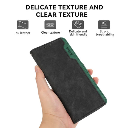 ABEEL Leather Case For OnePlus 13R 5G  /  Ace 5 5G  /  Ace 5 Pro 5G Color Splicing Flip Phone Cover RFID Blocking