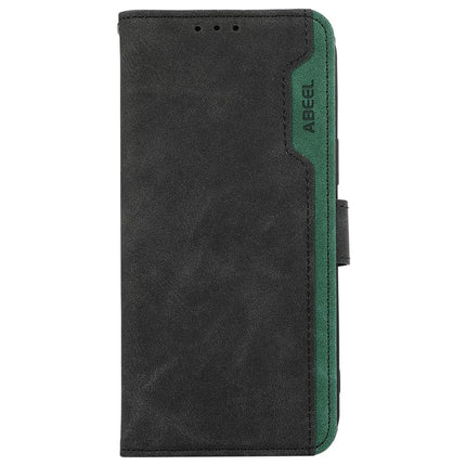 ABEEL Leather Case For OnePlus 13R 5G  /  Ace 5 5G  /  Ace 5 Pro 5G Color Splicing Flip Phone Cover RFID Blocking