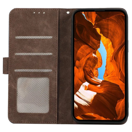 ABEEL Leather Case For OnePlus 13R 5G  /  Ace 5 5G  /  Ace 5 Pro 5G Color Splicing Flip Phone Cover RFID Blocking