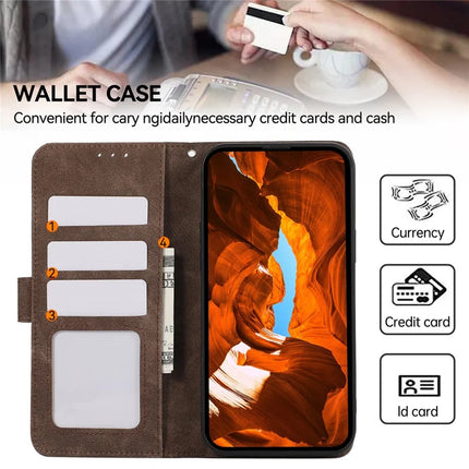 ABEEL Leather Case For OnePlus 13R 5G  /  Ace 5 5G  /  Ace 5 Pro 5G Color Splicing Flip Phone Cover RFID Blocking