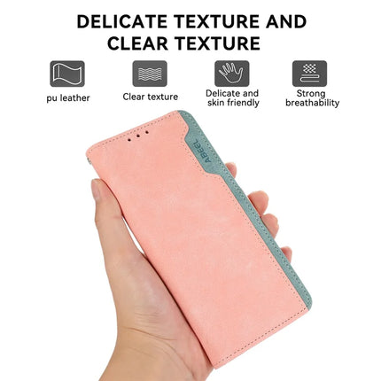 ABEEL Leather Case For OnePlus 13R 5G  /  Ace 5 5G  /  Ace 5 Pro 5G Color Splicing Flip Phone Cover RFID Blocking