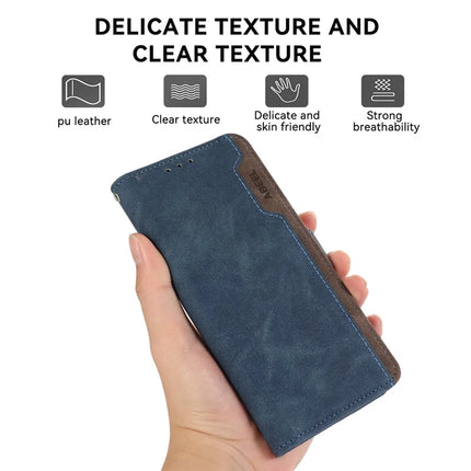 ABEEL Leather Case For OnePlus 13R 5G  /  Ace 5 5G  /  Ace 5 Pro 5G Color Splicing Flip Phone Cover RFID Blocking
