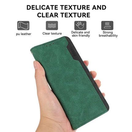 ABEEL Leather Case For OnePlus 13R 5G  /  Ace 5 5G  /  Ace 5 Pro 5G Color Splicing Flip Phone Cover RFID Blocking